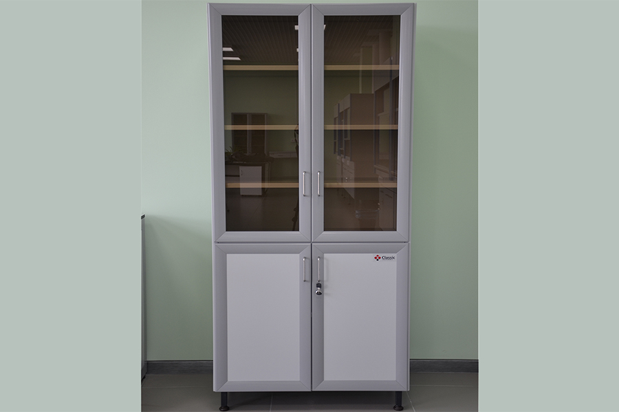 Лабораторный шкаф для одежды ШО-2 доставка ТК по России
